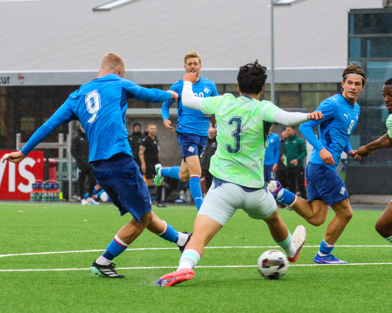 Myndaveisla: U21 landsliðið fór á kostum gegn Sviss