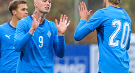 U21 liðið er lent í Færeyjum