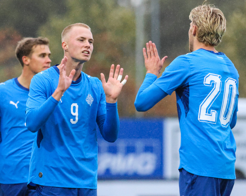 Myndaveisla: U21 landsliðið fór á kostum gegn Sviss