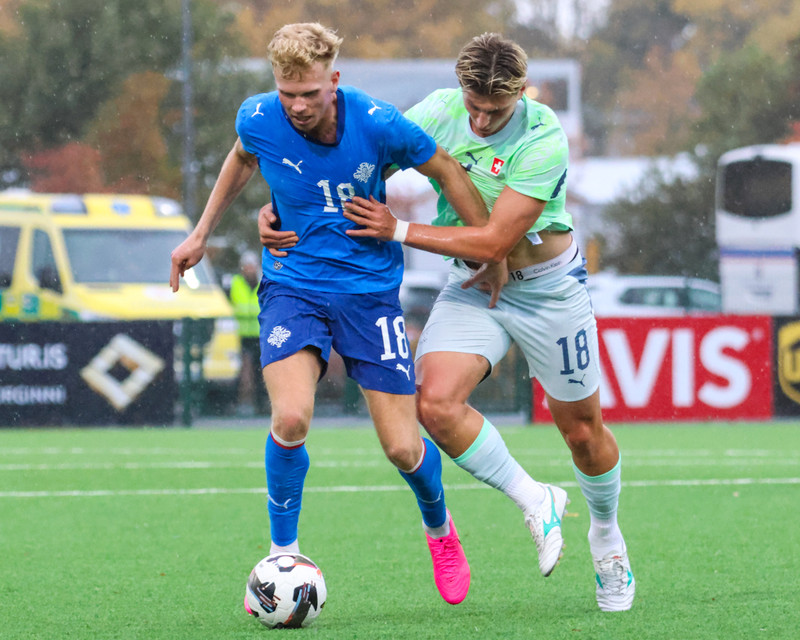 Myndaveisla: U21 landsliðið fór á kostum gegn Sviss