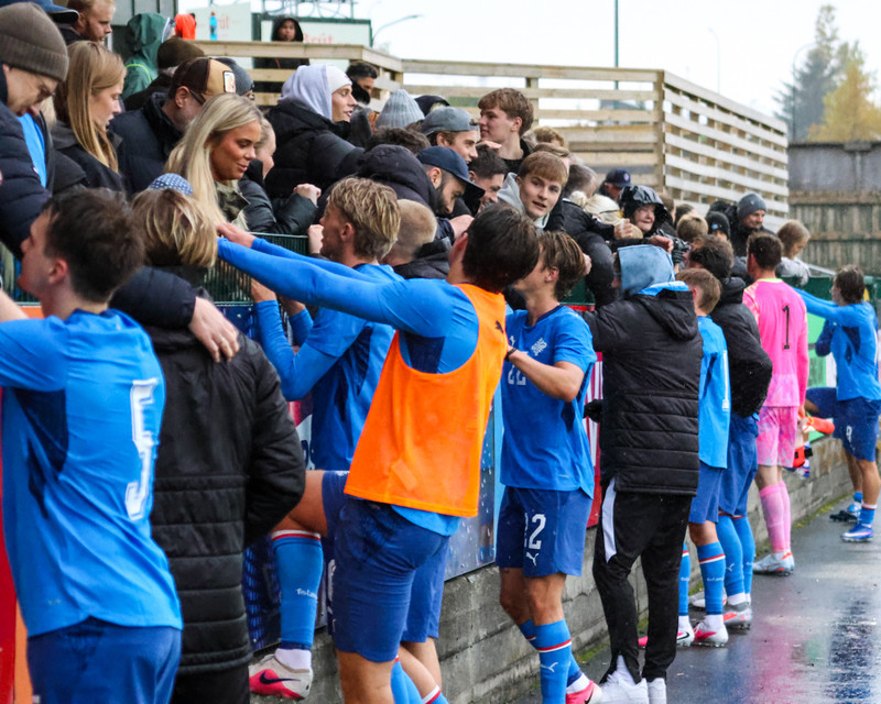 Myndaveisla: U21 landsliðið fór á kostum gegn Sviss