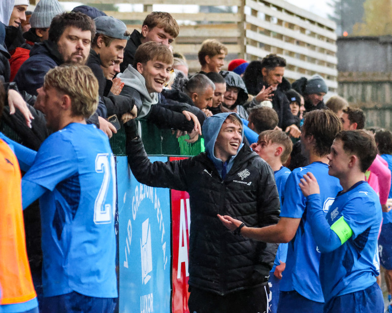 Myndaveisla: U21 landsliðið fór á kostum gegn Sviss