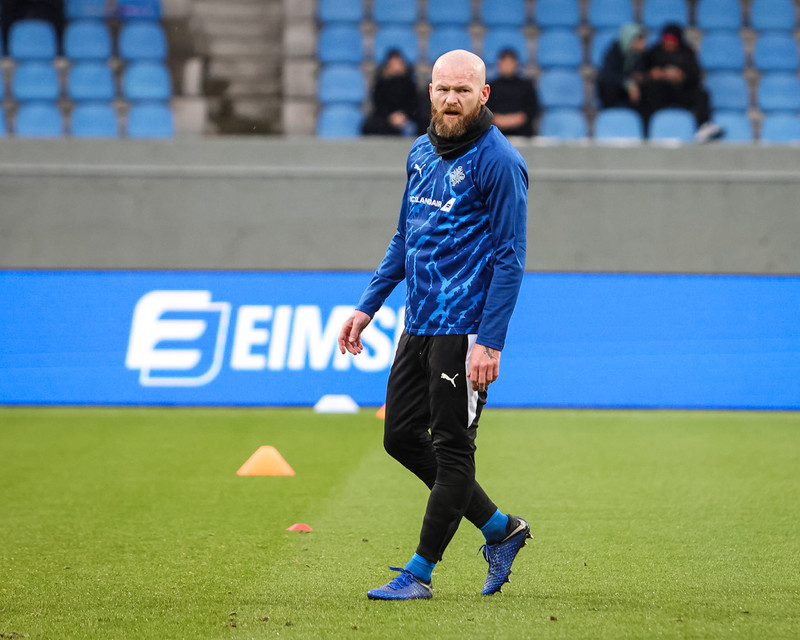 Aron Einar spilar sinn 111. landsleik.