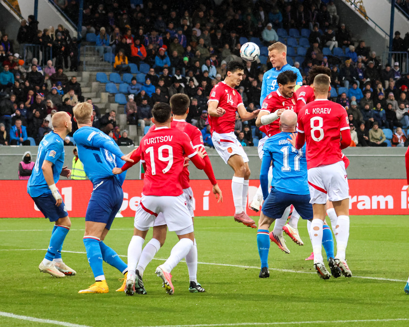 Myndaveisla: Ísland vann annan 3-0 sigurinn í röð