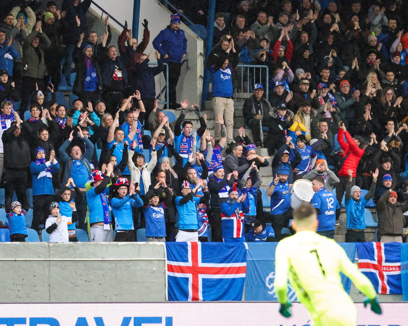 Myndaveisla: Ísland vann annan 3-0 sigurinn í röð