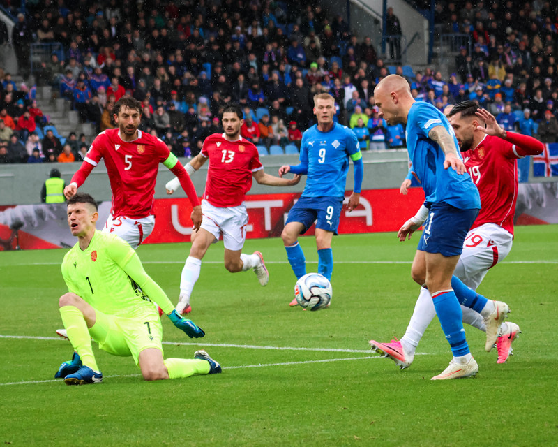 Myndaveisla: Ísland vann annan 3-0 sigurinn í röð