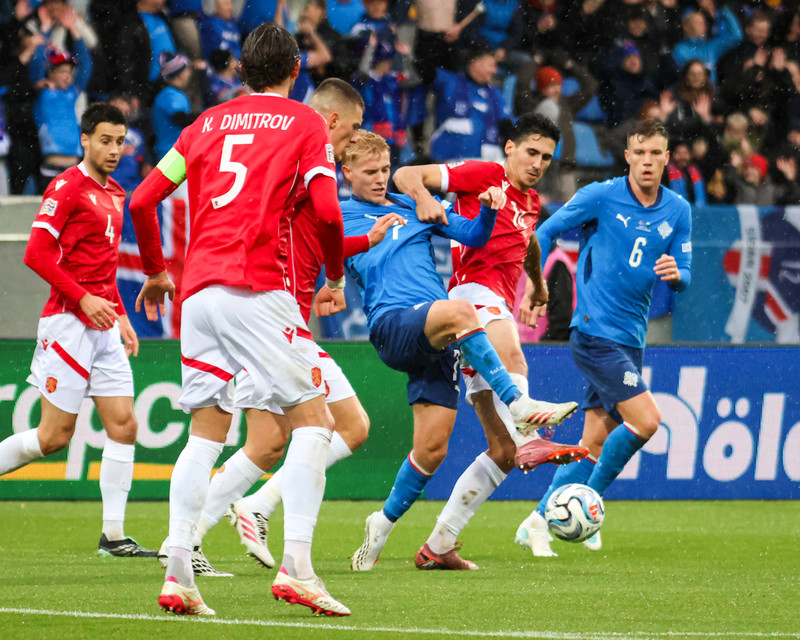 Myndaveisla: Ísland vann annan 3-0 sigurinn í röð