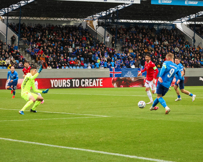 Myndaveisla: Ísland vann annan 3-0 sigurinn í röð