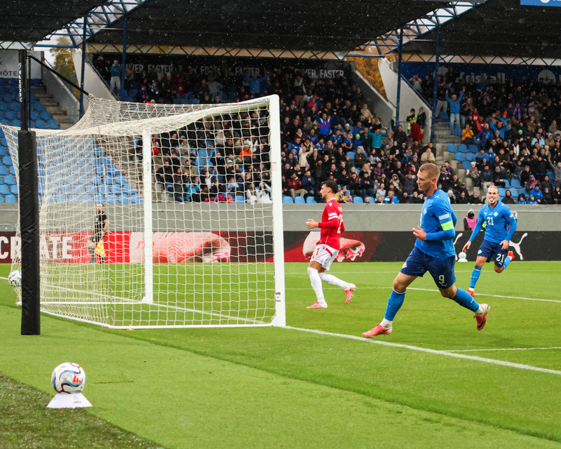 Myndaveisla: Ísland vann annan 3-0 sigurinn í röð