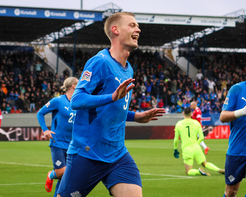 Myndaveisla: Ísland vann annan 3-0 sigurinn í röð