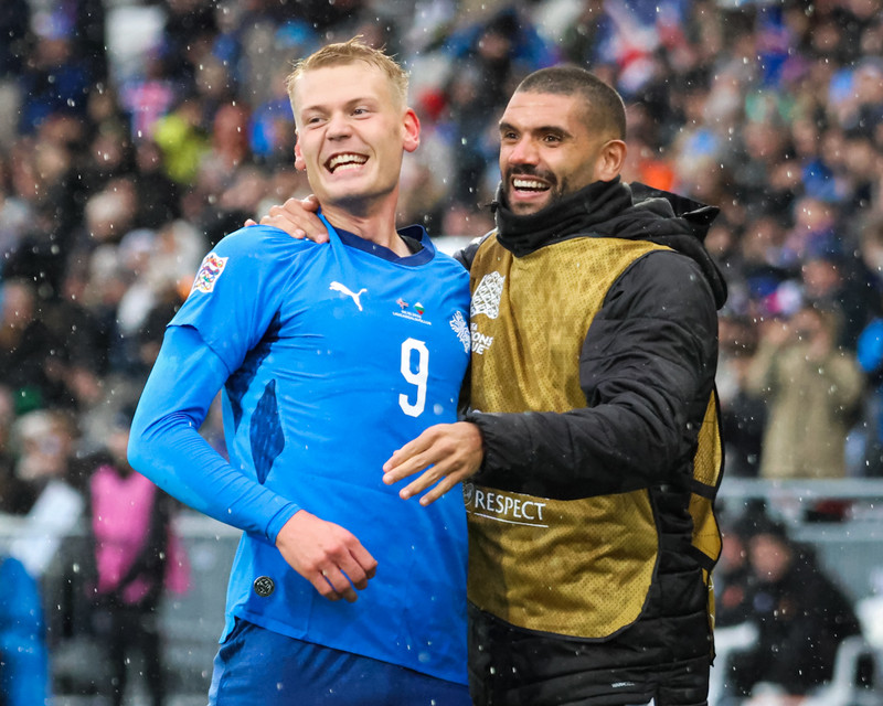 Myndaveisla: Ísland vann annan 3-0 sigurinn í röð