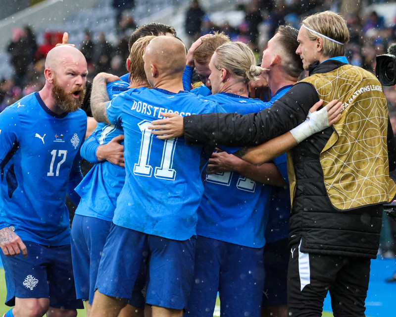 Myndaveisla: Ísland vann annan 3-0 sigurinn í röð