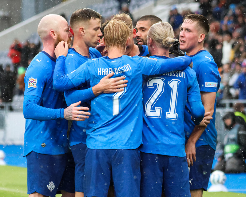 Myndaveisla: Ísland vann annan 3-0 sigurinn í röð