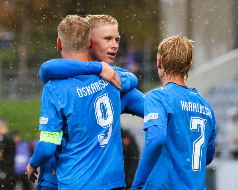 Myndaveisla: Ísland vann annan 3-0 sigurinn í röð
