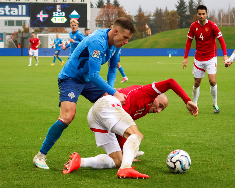 Myndaveisla: Ísland vann annan 3-0 sigurinn í röð