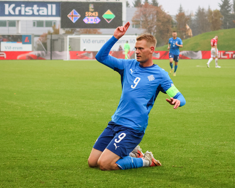 Myndaveisla: Ísland vann annan 3-0 sigurinn í röð
