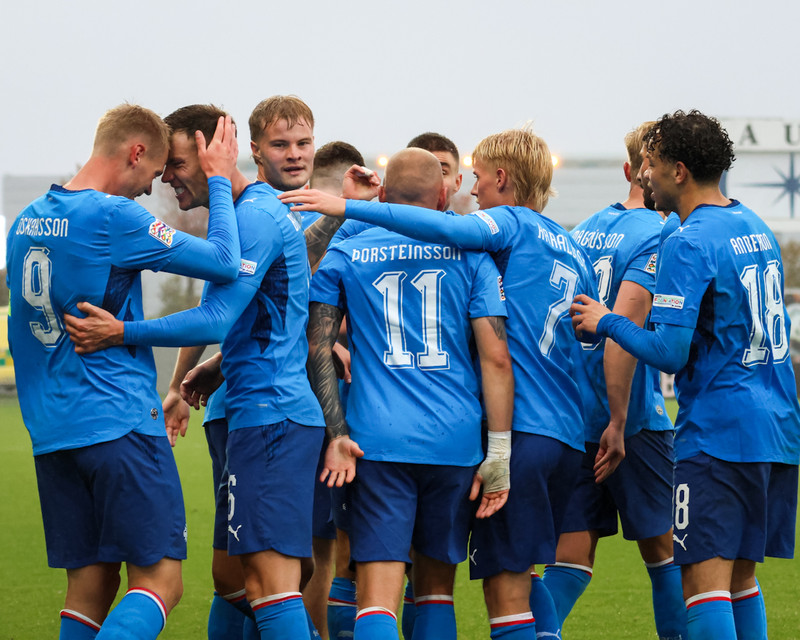 Myndaveisla: Ísland vann annan 3-0 sigurinn í röð
