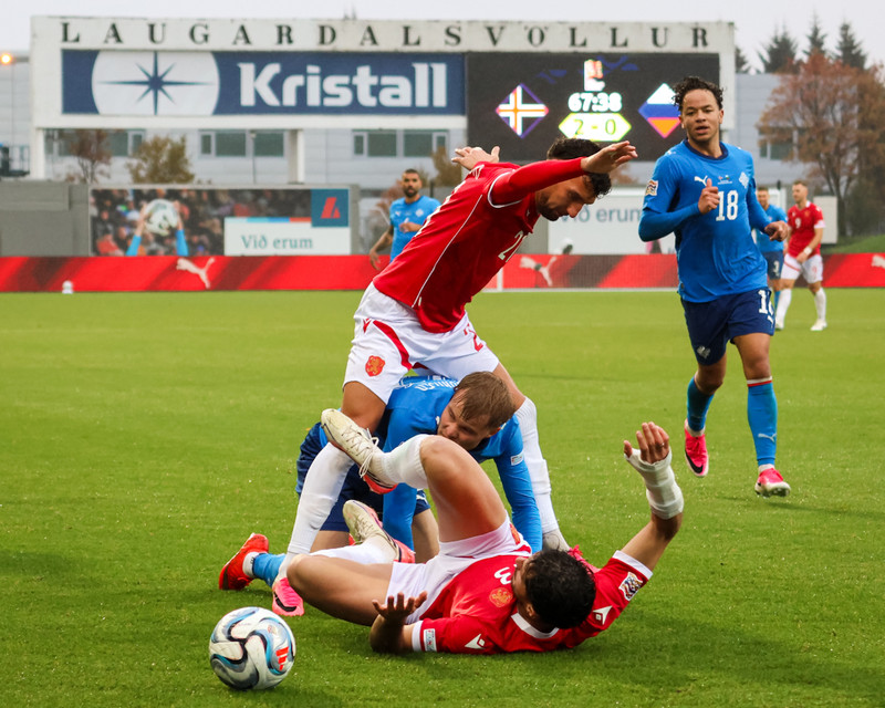Myndaveisla: Ísland vann annan 3-0 sigurinn í röð