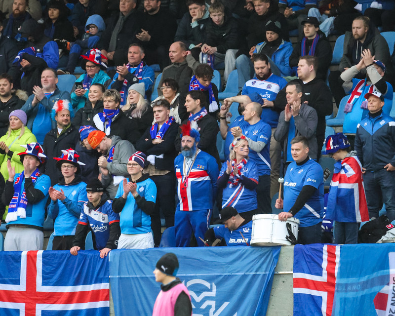 Myndaveisla: Ísland vann annan 3-0 sigurinn í röð