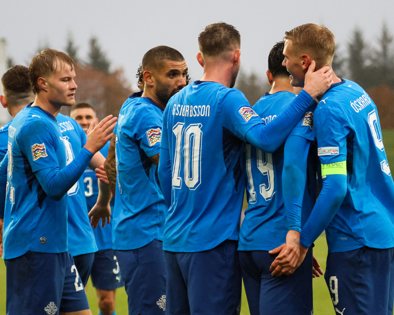 Myndaveisla: Ísland vann annan 3-0 sigurinn í röð