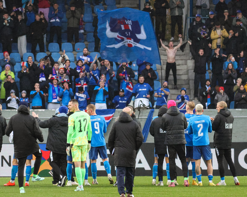 Myndaveisla: Ísland vann annan 3-0 sigurinn í röð