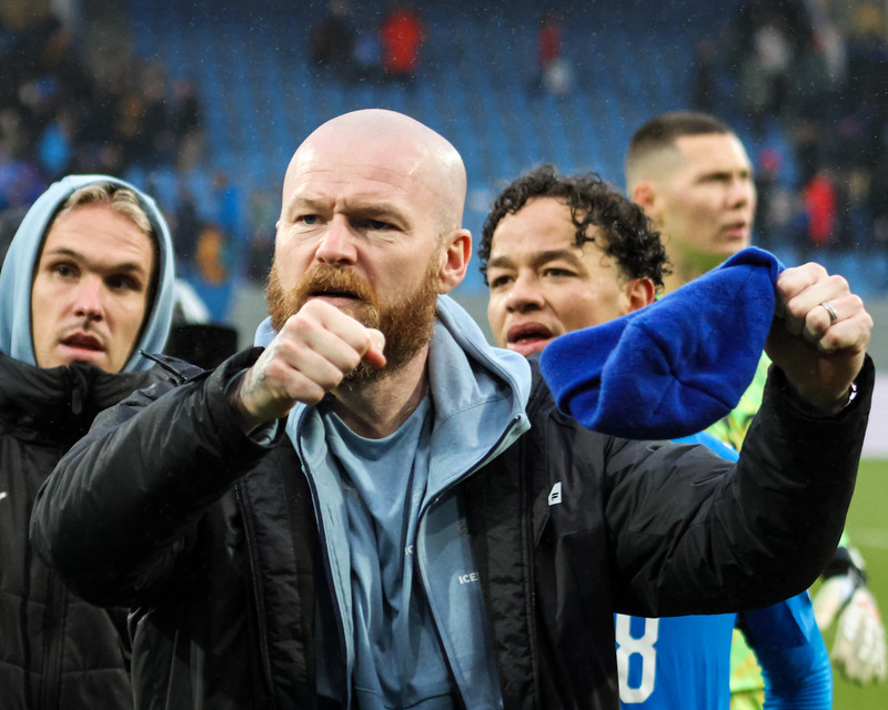 Myndaveisla: Ísland vann annan 3-0 sigurinn í röð
