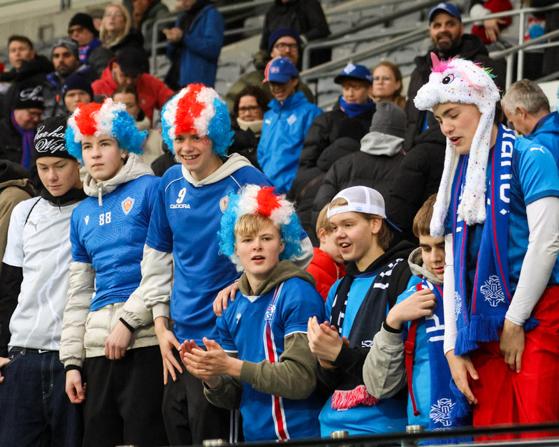 Myndaveisla: Ísland vann annan 3-0 sigurinn í röð