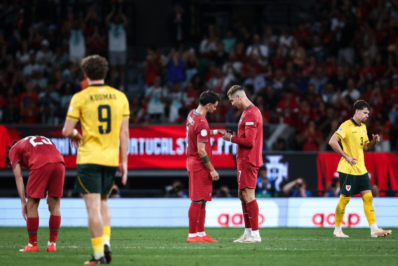 Bruno Fernandes ræddi við Ronaldo - „Málin verða að leysast"