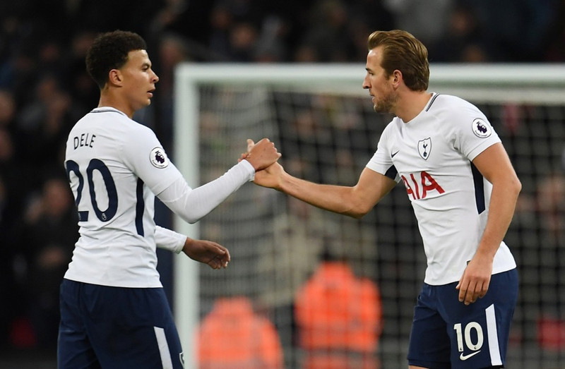 Dele Alli og Harry Kane