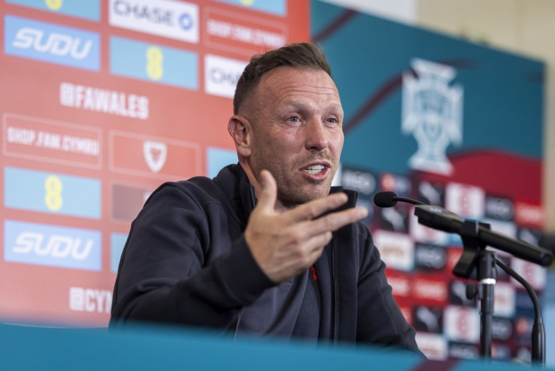 Craig Bellamy, landsliðsþjálfari Wales.