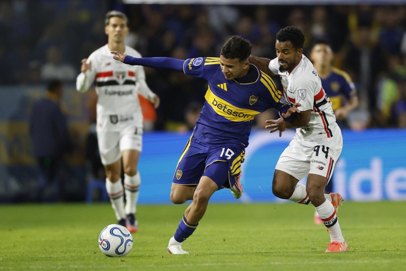 Spilaði þrjá leiki á fjórum dögum með Argentínu og Boca