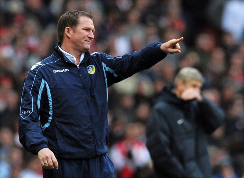 Simon Grayson, fyrrum stjóri Leeds.