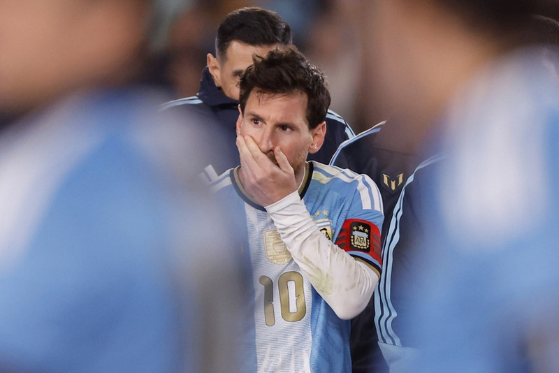 Messi missti eitt af metum sínum í kvöld