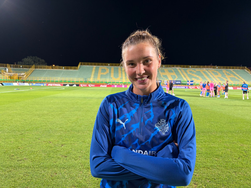 Karólína Lea Vilhjálmsdóttir.