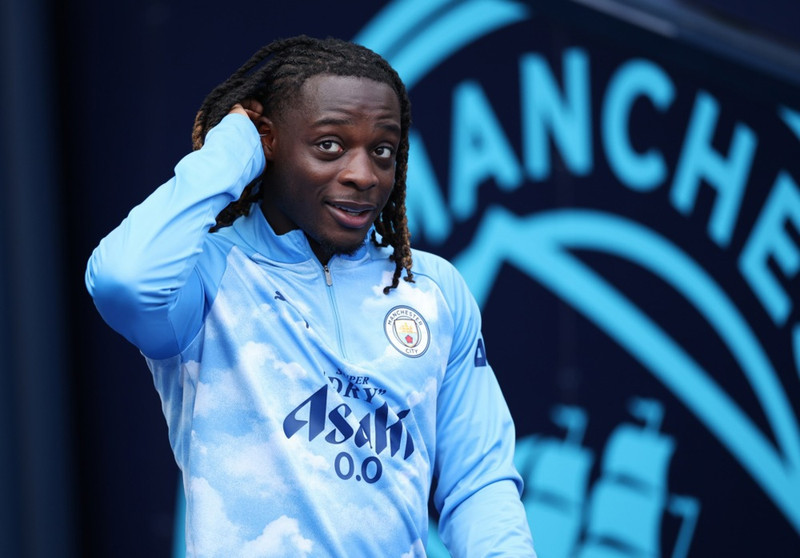 <b>Sóknarmaður: Jeremy Doku (Manchester City)</b> - Breytti leiknum gegn Liverpool með marki og stoðsendingu.