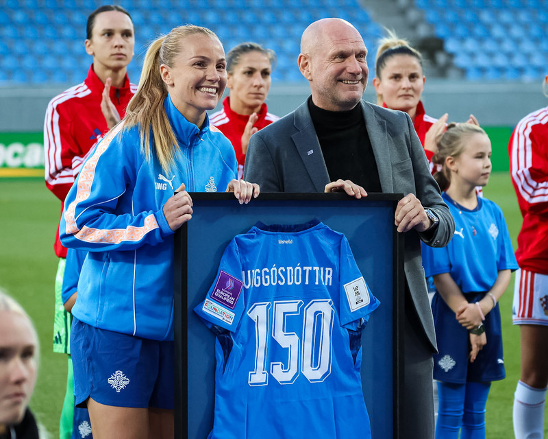 150 landsleikir.