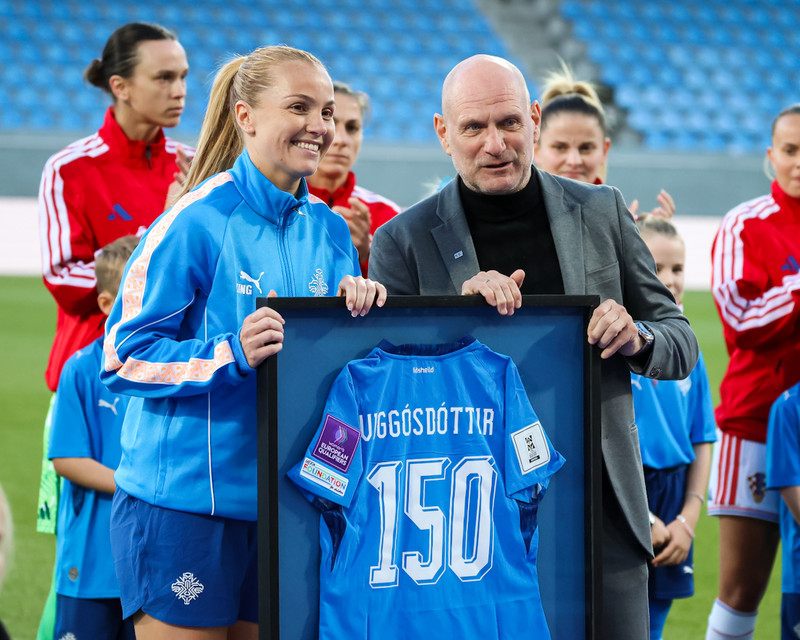 Myndaveisla: Ísland tók Króatíu í kennslustund