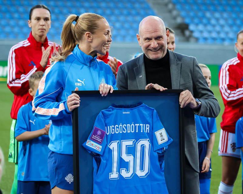 Myndaveisla: Ísland tók Króatíu í kennslustund