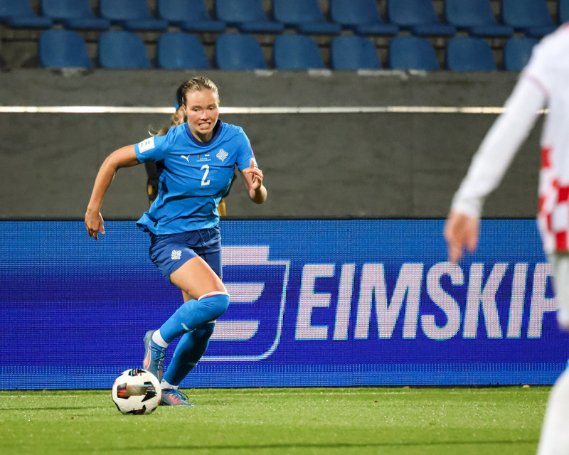 Myndaveisla: Ísland tók Króatíu í kennslustund
