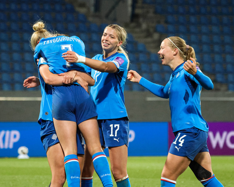 Myndaveisla: Ísland tók Króatíu í kennslustund