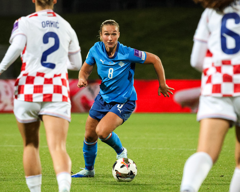 Myndaveisla: Ísland tók Króatíu í kennslustund