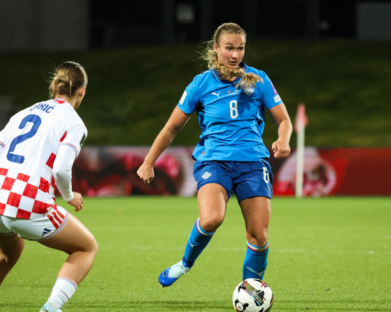 Myndaveisla: Ísland tók Króatíu í kennslustund