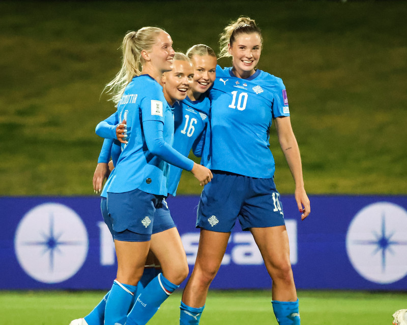 Myndaveisla: Ísland tók Króatíu í kennslustund