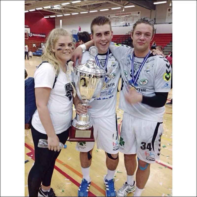 Handboltakappinn Hallgrímur Júlíusson.