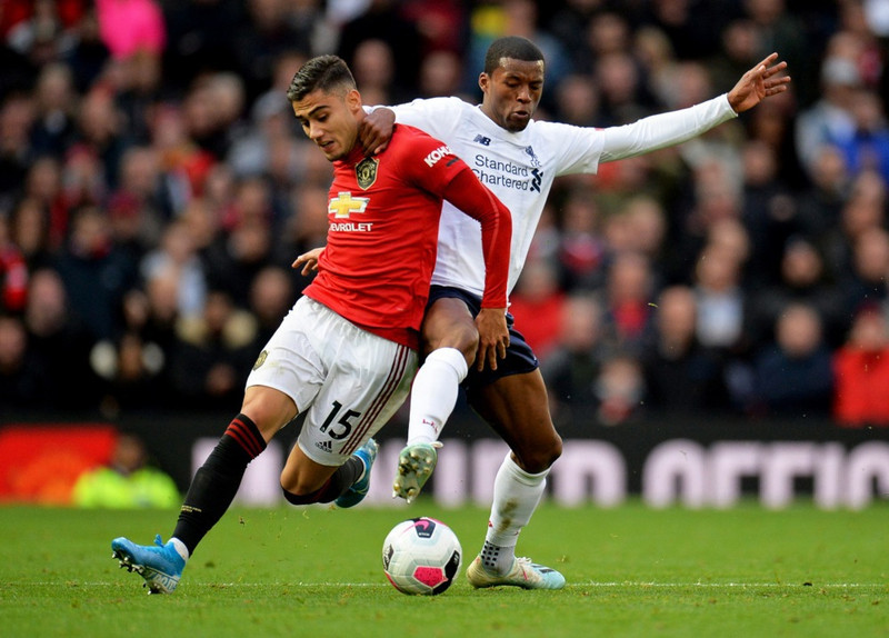 Andreas Pereira í leik með Man Utd fyrir nokkrum árum