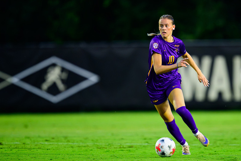 Berglind Hlynsdóttir í leik með LSU