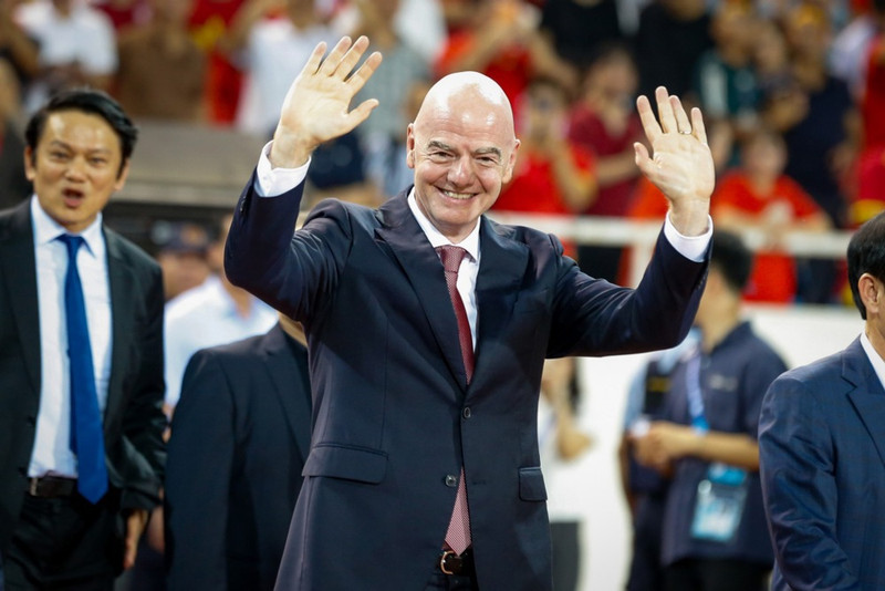 Gianni Infantino forseti FIFA.
