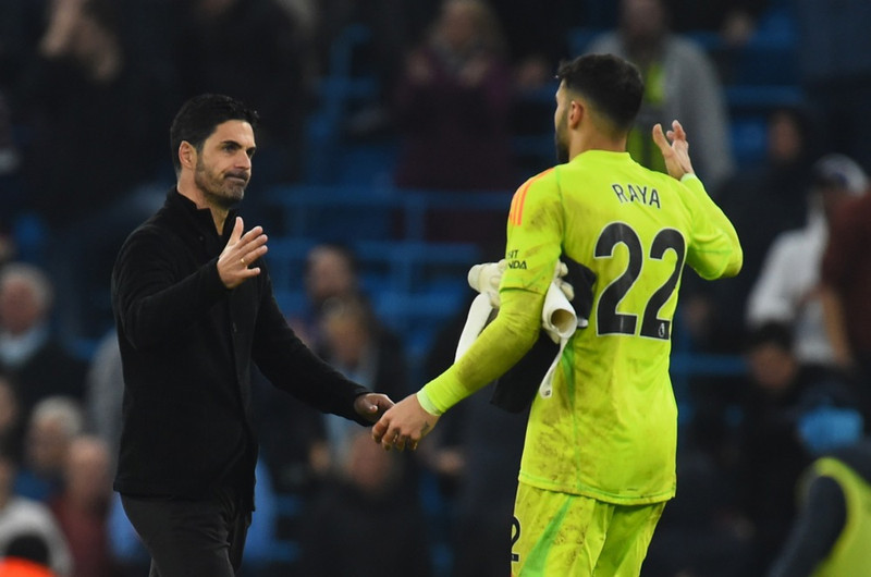 Arteta: Raya verður að spila á Spáni á einhverjum tímapunkti