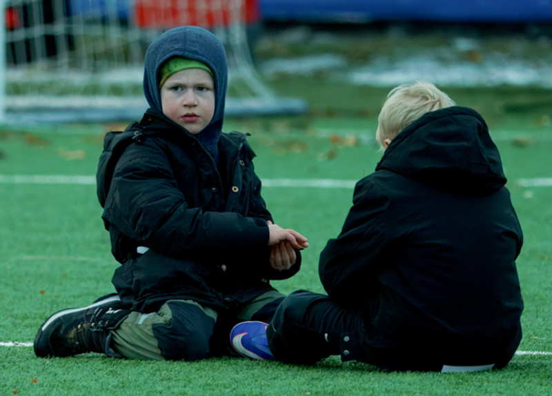 Myndaveisla: Pétur á flautunni í síðasta sinn þegar KA féll