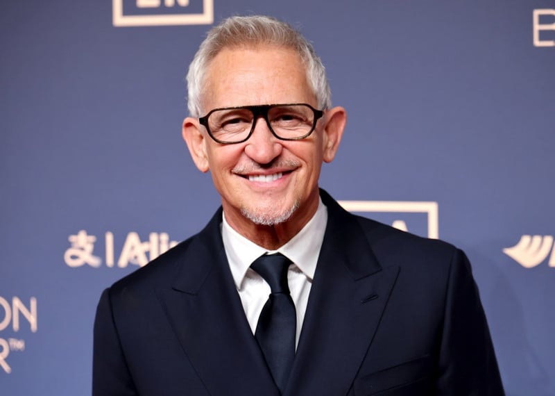 Það var ekki langt að fara fyrir Gary Lineker.